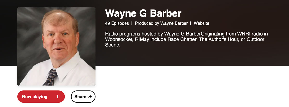 Amy Jean Interview with Wayne G. Barber (pictured)