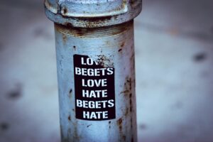 amy jean blog post discusses the power of love and the power of hate