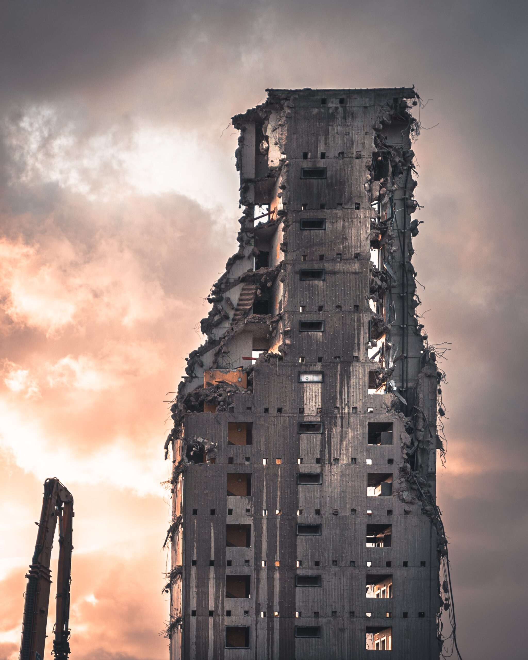 The destruction I view, as I search for you.