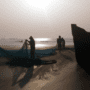 Amy Jean Blog -Let Down the Net - Fishermen on the beach with nets
