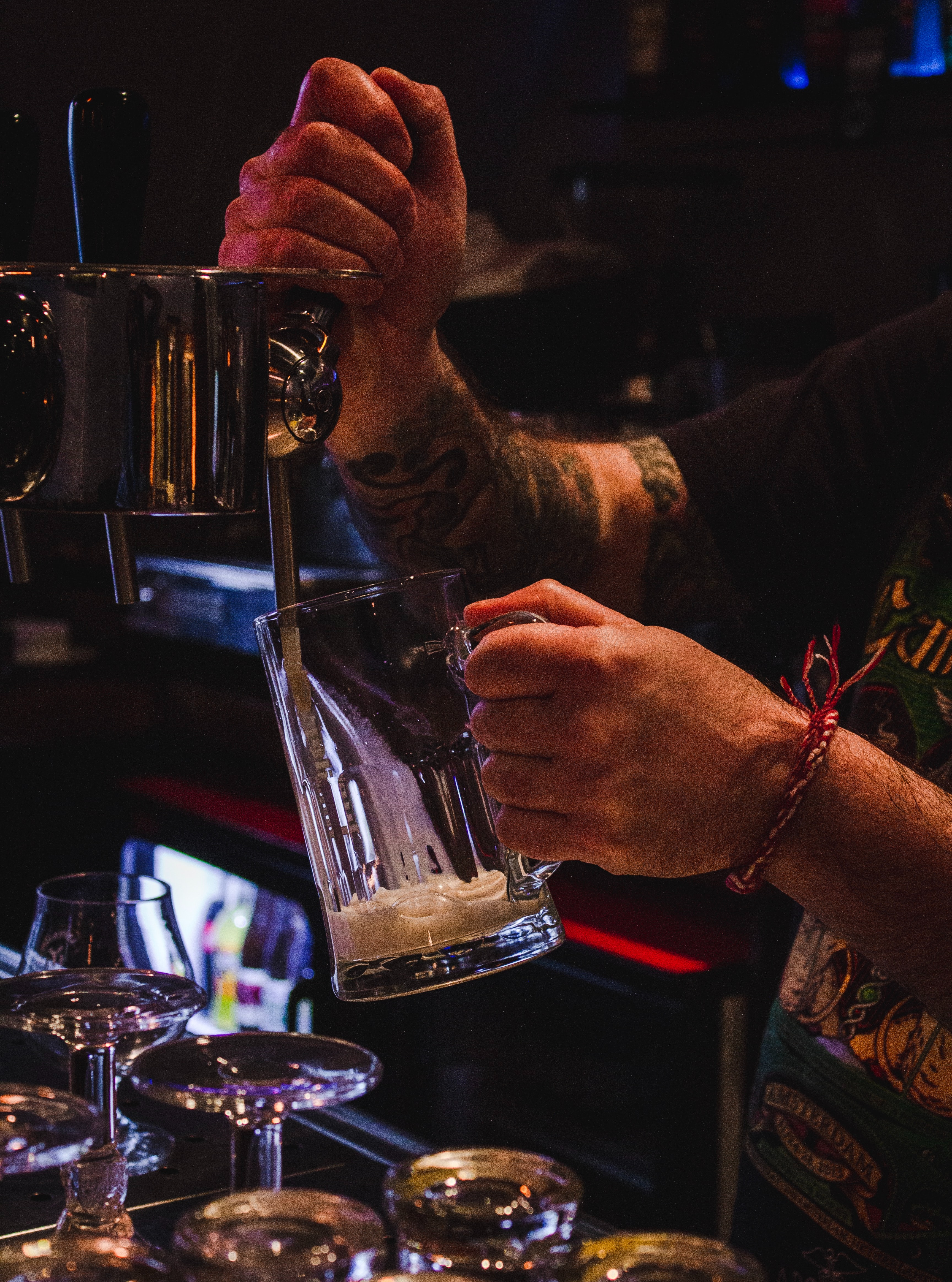 Filling a Glass