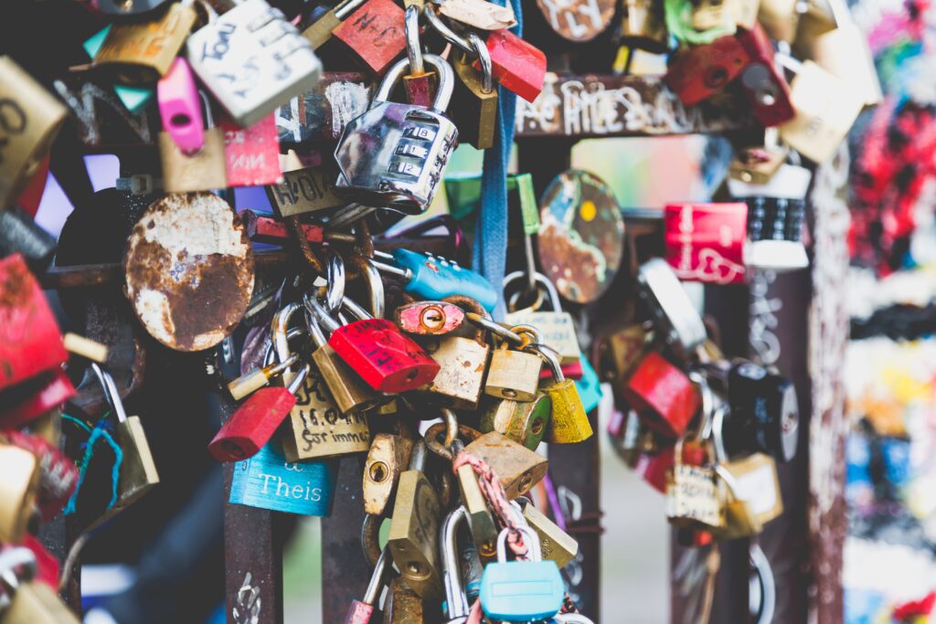 Radioactive Decay, Disintegration of Affection by amy jean. Locked hearts and lost love