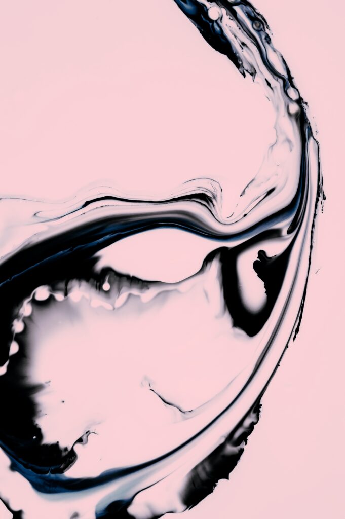 bleeding ink