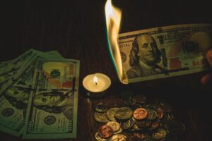 Ineffectual lunatics scramble for money