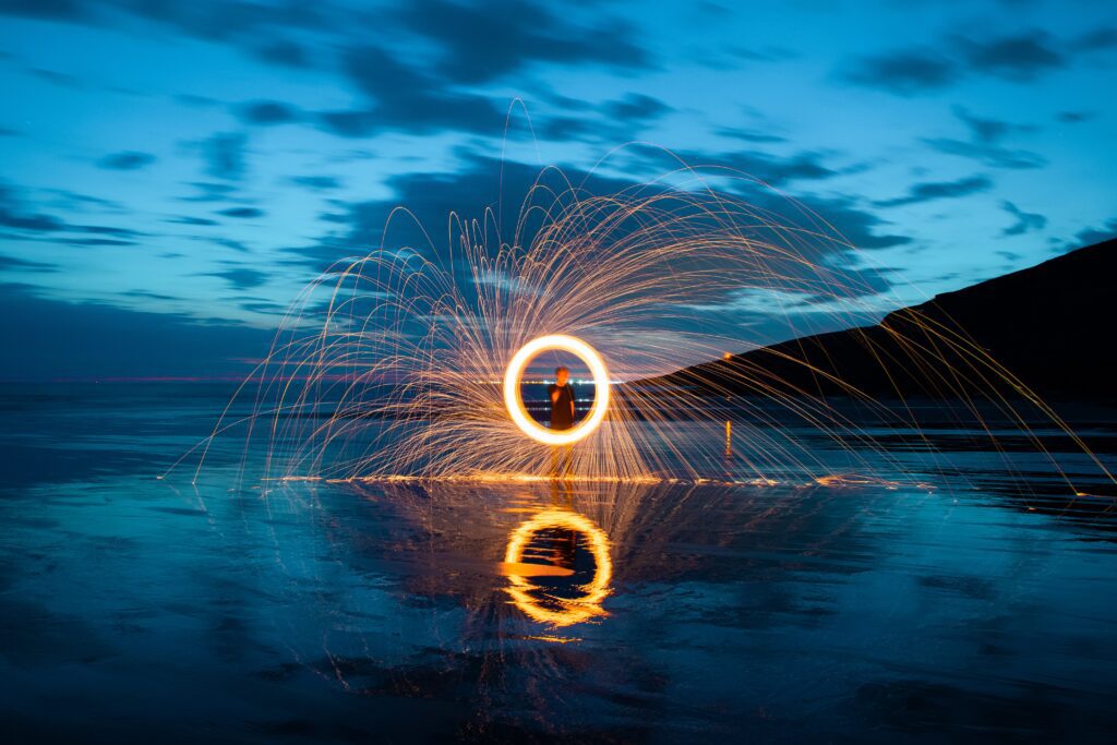 Spinning Reflection by Amy Jean