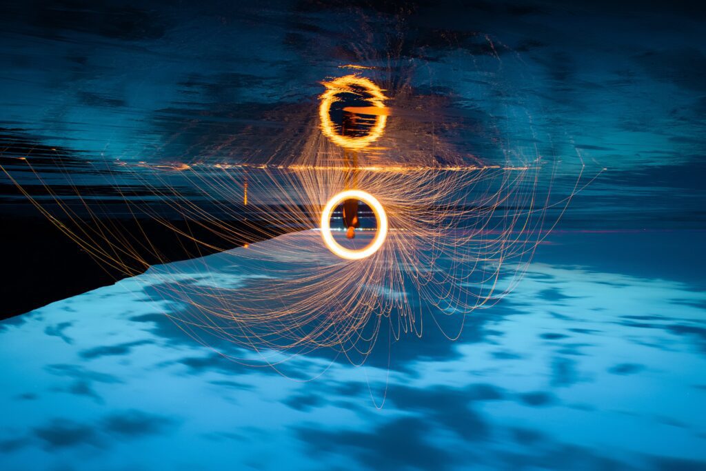 Spinning Reflection by Amy Jean